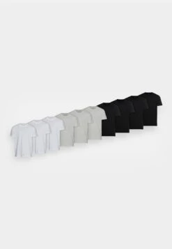 Pier One 10 Pack - T-Shirt Basic - Mottled Light Grey/Black/White 10 Pier One 10 Pack - T-Shirt Basic - Mottled Light Grey/Black/White -Pier One 1694a27305a44068bff2ea0f47a4f5e4