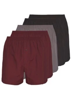Pier One 5 Pack - Boxershort - Black/Grey/Red 12 Pier One 5 Pack - Boxershort - Black/Grey/Red -Pier One 17f05fc9e0fb466794291a459151f1b7
