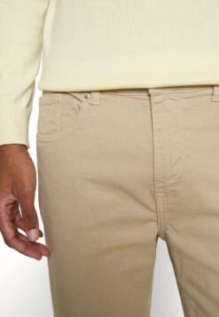 Pier One Slim Fit Jeans - Beige -Pier One 5c0c3fb9ba344384b5ed37a30e251c8c