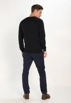 Pier One Basic Crewneck - Trui - Black 7 Pier One Basic Crewneck - Trui - Black -Pier One 67feb9b1cee14abc863487c2b05bb82a