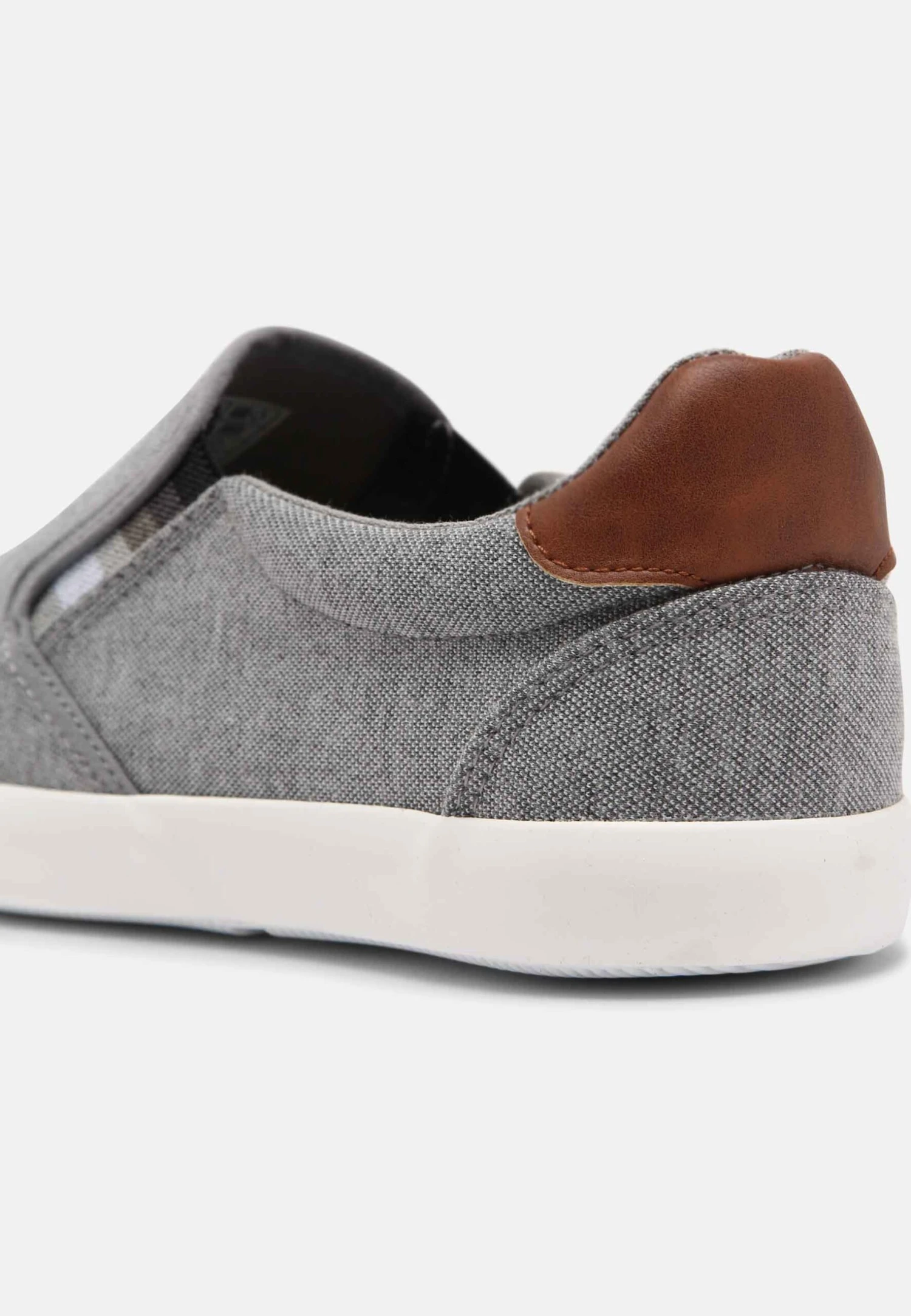 Pier One Unisex - Instappers - Dark Grey 5 Pier One Unisex - Instappers - Dark Grey - Afbeelding 5