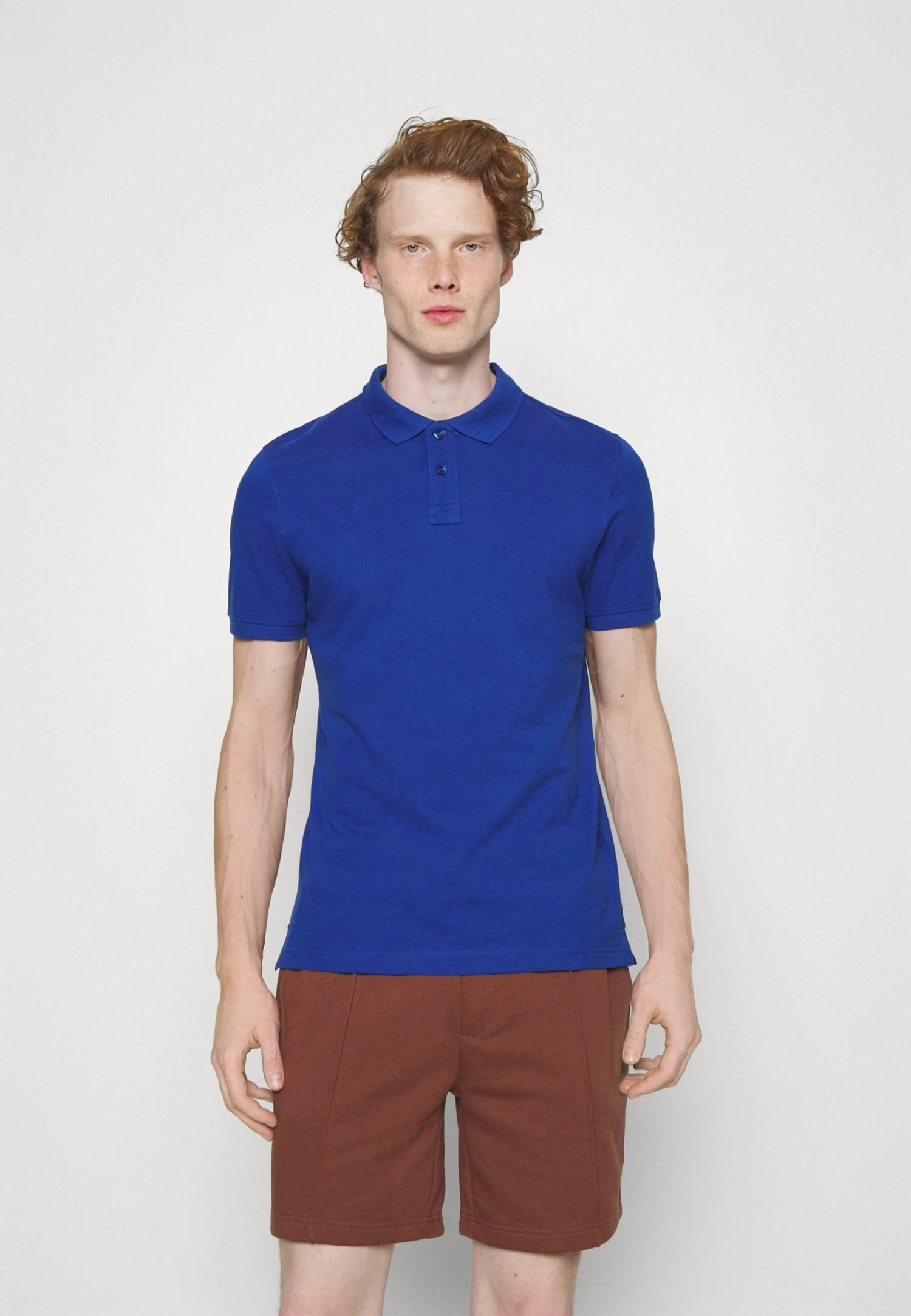 Pier One 3 Pack - Poloshirt - Dark Blue/Brown/Beige 2 Pier One 3 Pack - Poloshirt - Dark Blue/Brown/Beige - Afbeelding 2