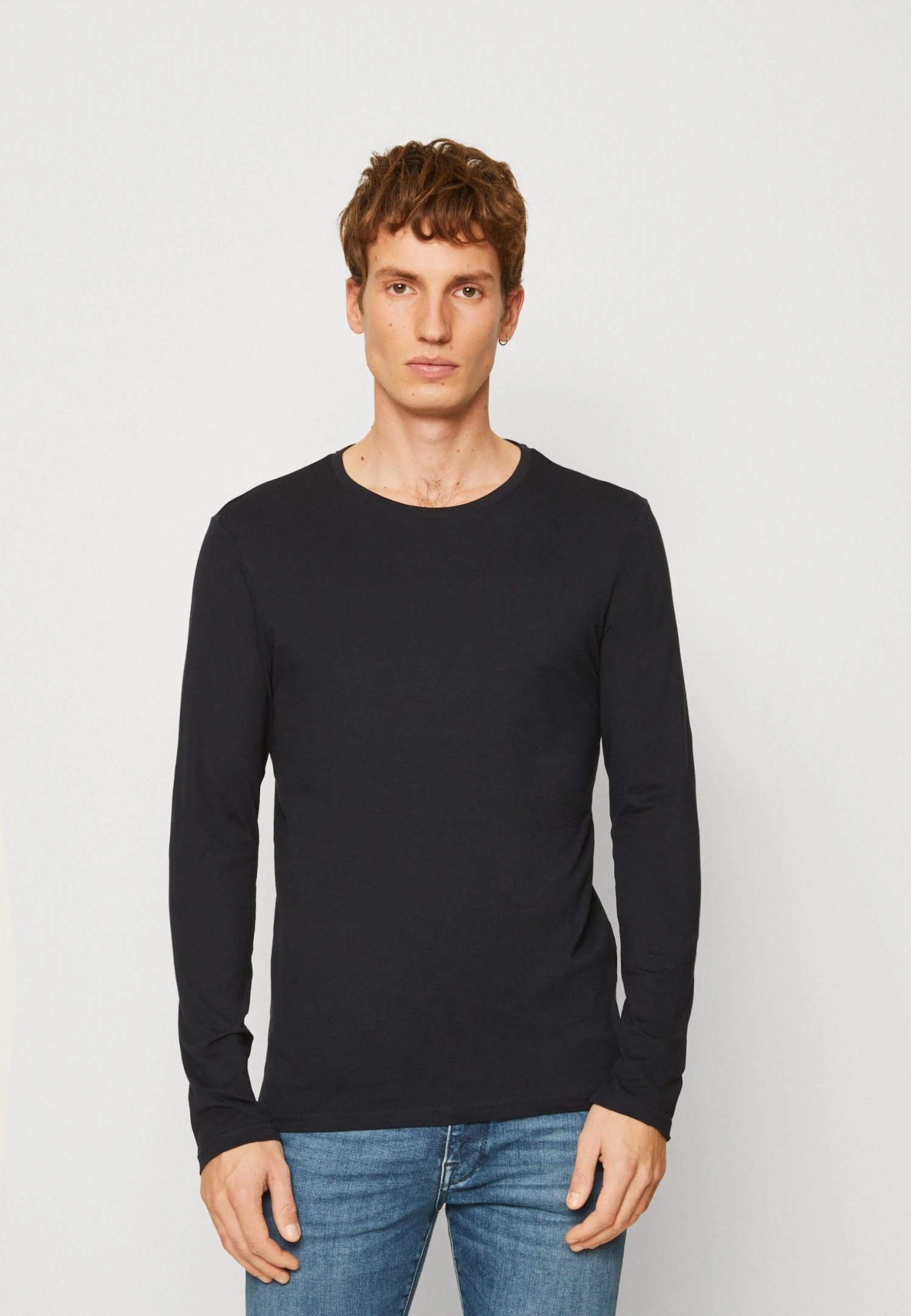 Pier One 2 Pack - Longsleeve - Light Blue/Dark Blue 4 Pier One 2 Pack - Longsleeve - Light Blue/Dark Blue - Afbeelding 4