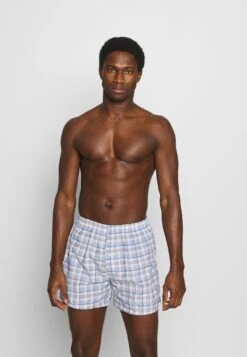 Pier One 5 Pack - Boxershort - Light Blue/White 9 Pier One 5 Pack - Boxershort - Light Blue/White -Pier One 99a4bd53733c43c3a89af2e6271e1a81