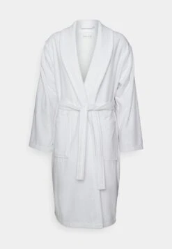 Pier One Shawl Towel Bathrobe - Badjas - White -Pier One ae61951bd55140ac9d167b819a7964f5