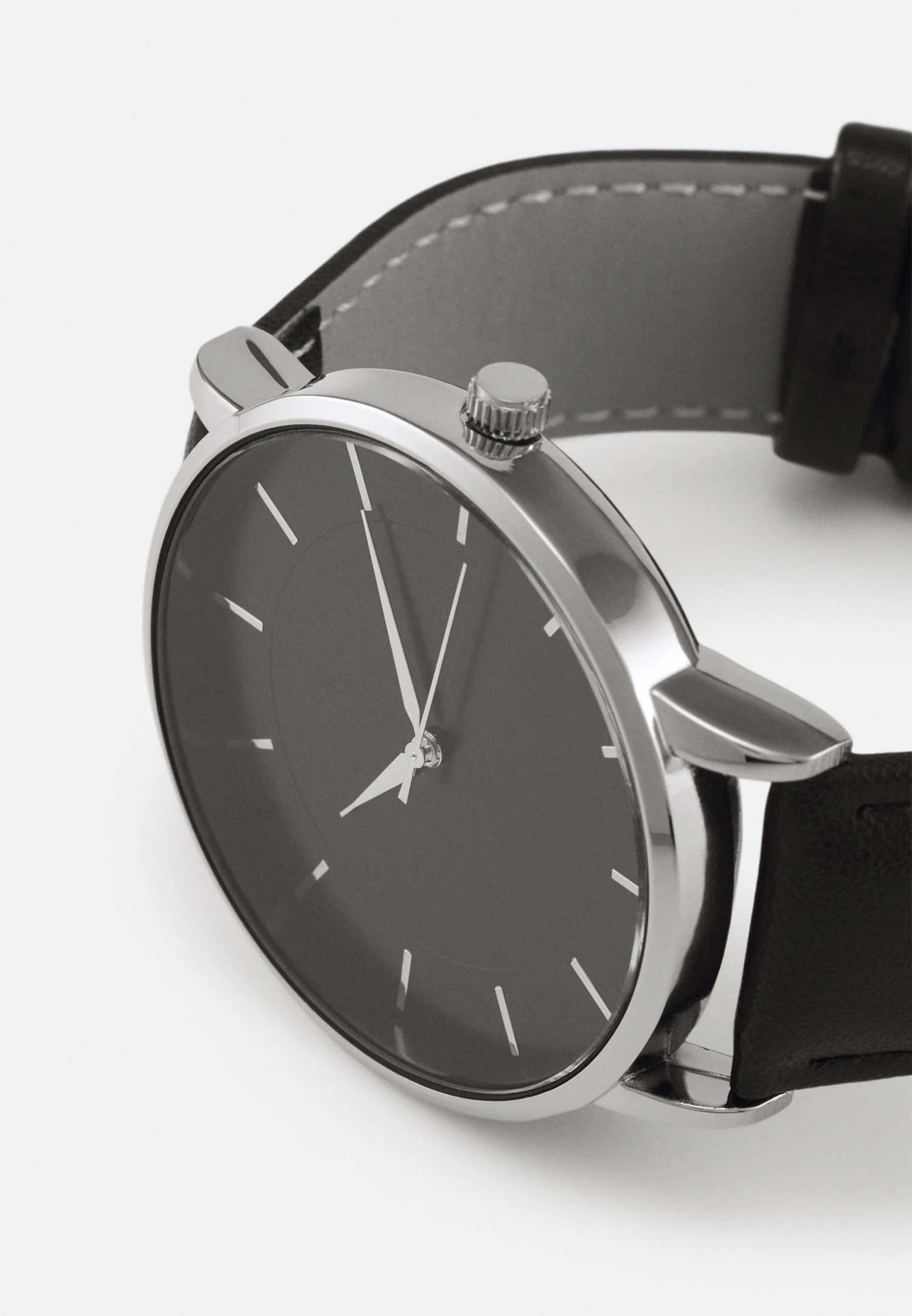 Pier One Horloge - Black/Silvercoloured 4 Pier One Horloge - Black/Silvercoloured - Afbeelding 4