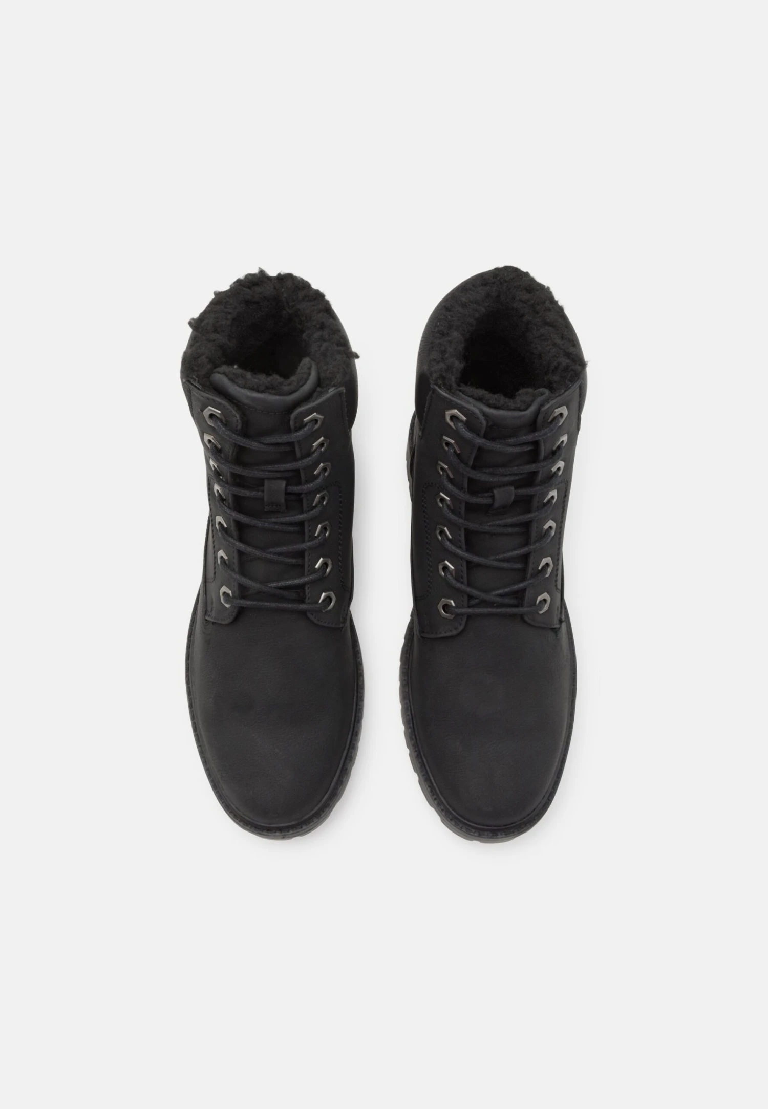 Pier One Unisex - Veterboots - Black 4 Pier One Unisex - Veterboots - Black - Afbeelding 4