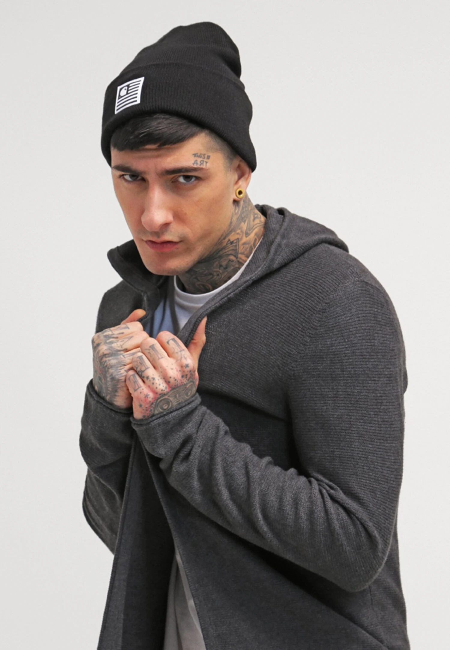 Pier One Vest - Mottled Dark Grey 4 Pier One Vest - Mottled Dark Grey - Afbeelding 4