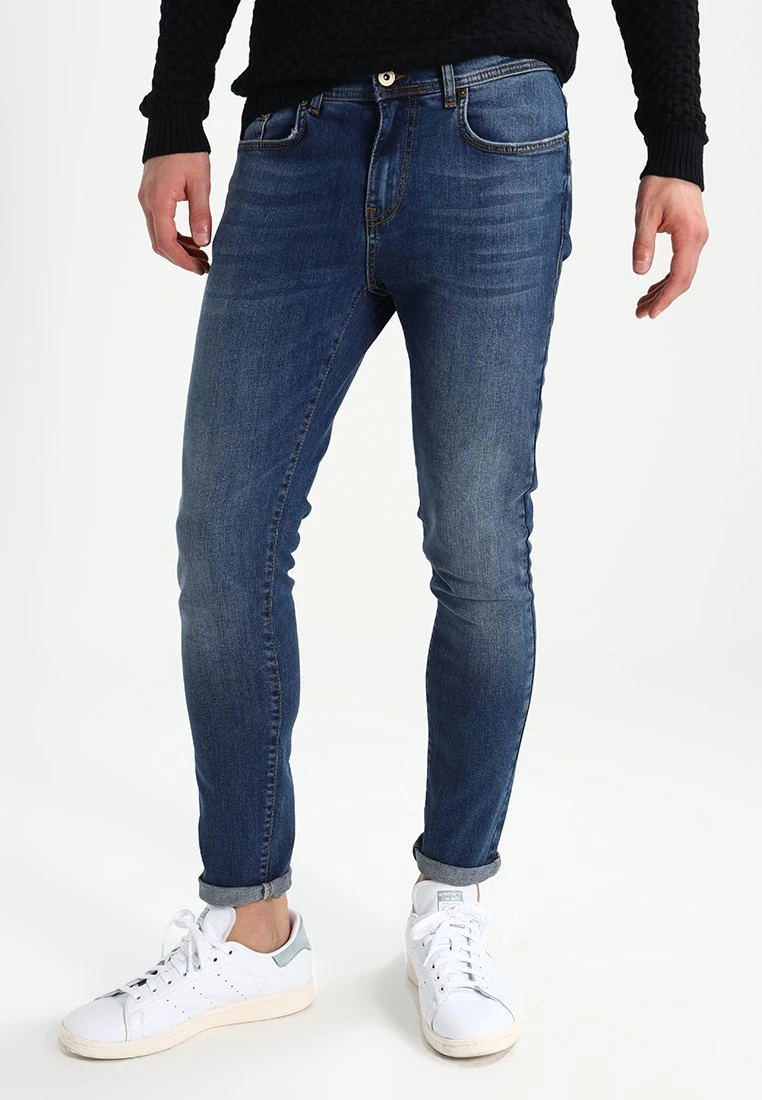 Pier One Jeans Skinny Fit - Mid Blue Denim 1 Pier One Jeans Skinny Fit - Mid Blue Denim
