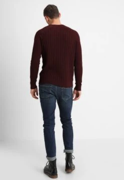 Pier One Trui - Mottled Bordeaux -Pier One fc1817f3db34423ca2bcccf59d46c923